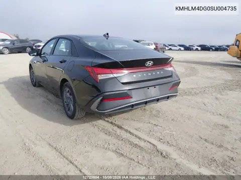 2025 Hyundai Elantra Sel Sport VIN KMHLM4DG0SU004735 фото 3