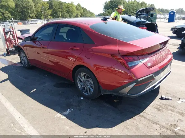 KMHLM4DJ2SU162571 — 2025 Hyundai Elantra, фото 3 с аукциона IAAI 14.10.2026, Передняя часть