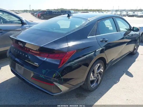KMHLN4DJ9SU169515 — 2025 Hyundai Elantra, фото 4 с аукциона IAAI 28.09.2026, Передняя часть справа