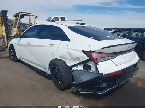 KMHLR4DF3SU015429 — 2025 Hyundai Elantra, фото 3 с аукциона IAAI, Задняя часть слева