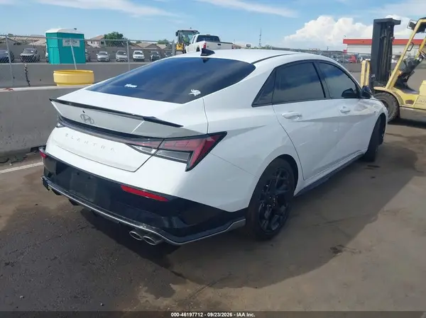 KMHLR4DF3SU015429 — 2025 Hyundai Elantra, фото 4 с аукциона IAAI, Задняя часть слева