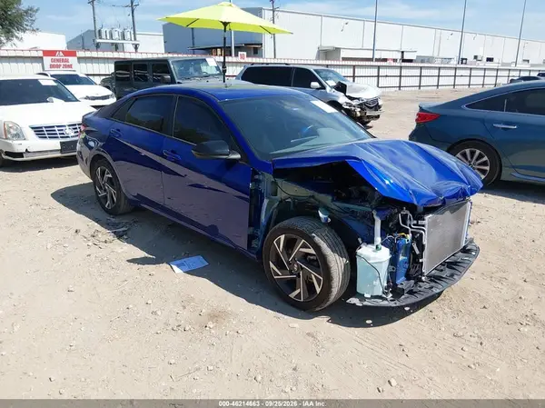 KMHLM4DG8SU048241 — 2025 Hyundai Elantra, Передняя часть (Front End), фото до ремонта