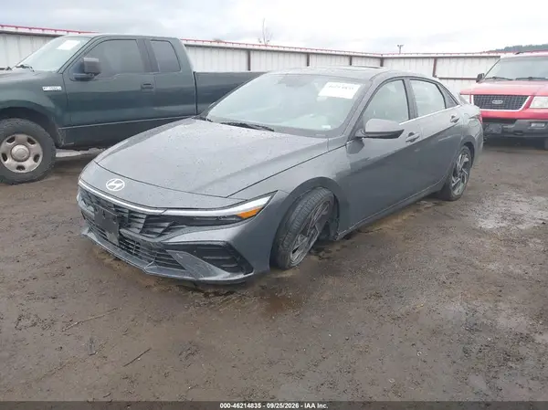 KMHLS4DGXSU977014 — 2025 Hyundai Elantra, фото 2 с аукциона IAAI 11.10.2026, Ходовая часть