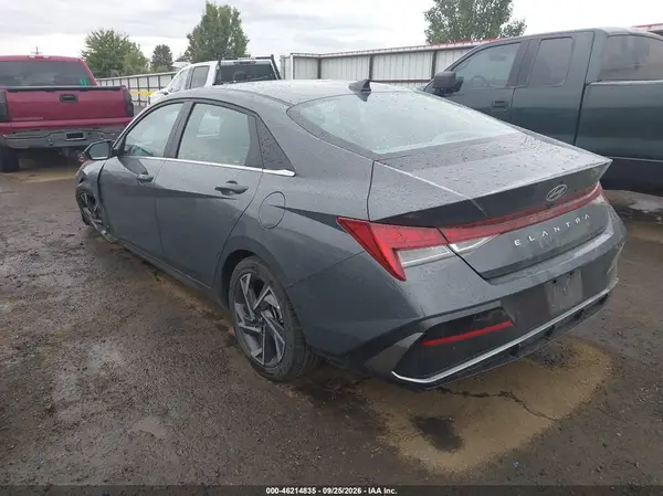 KMHLS4DGXSU977014 — 2025 Hyundai Elantra, фото 3 с аукциона IAAI 11.10.2026, Ходовая часть