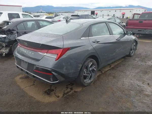 KMHLS4DGXSU977014 — 2025 Hyundai Elantra, фото 4 с аукциона IAAI 11.10.2026, Ходовая часть