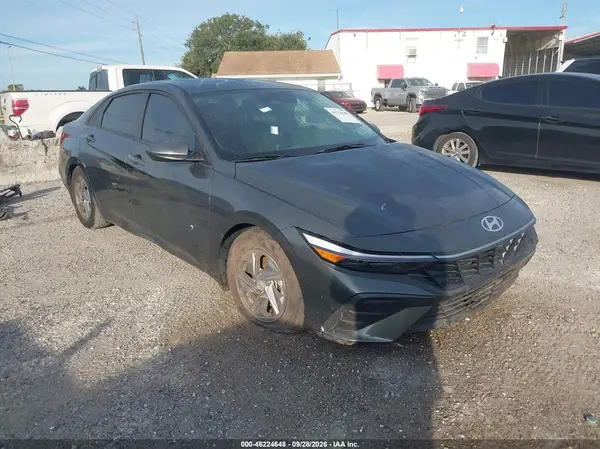 KMHLL4DG1SU053543 — 2025 Hyundai Elantra, Подтопление (Flood), фото до ремонта