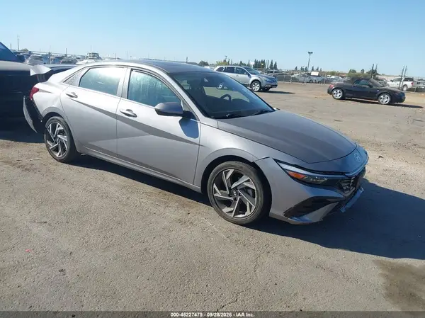 KMHLS4DG5SU910689 — 2025 Hyundai Elantra, Задняя часть (Rear), фото до ремонта
