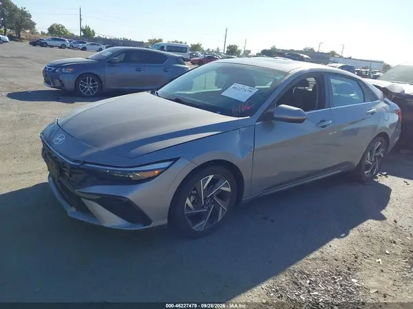KMHLS4DG5SU910689 — 2025 Hyundai Elantra, фото 2 с аукциона IAAI, Задняя часть