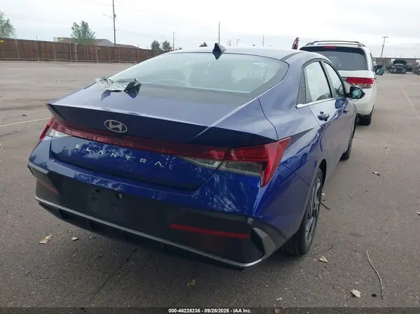 KMHLS4DG6SU024882 — 2025 Hyundai Elantra, фото 4 с аукциона IAAI 06.10.2026, Передняя часть