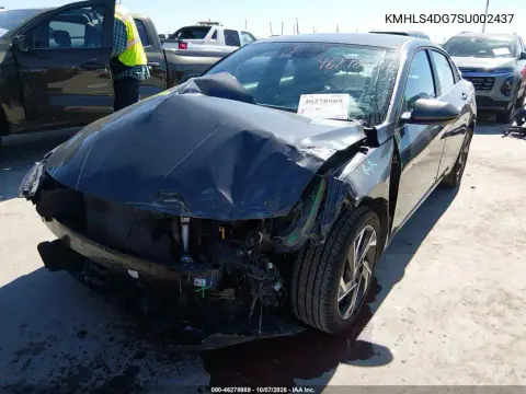 2025 Hyundai Elantra Sel Convenience VIN KMHLS4DG7SU002437 фото 2