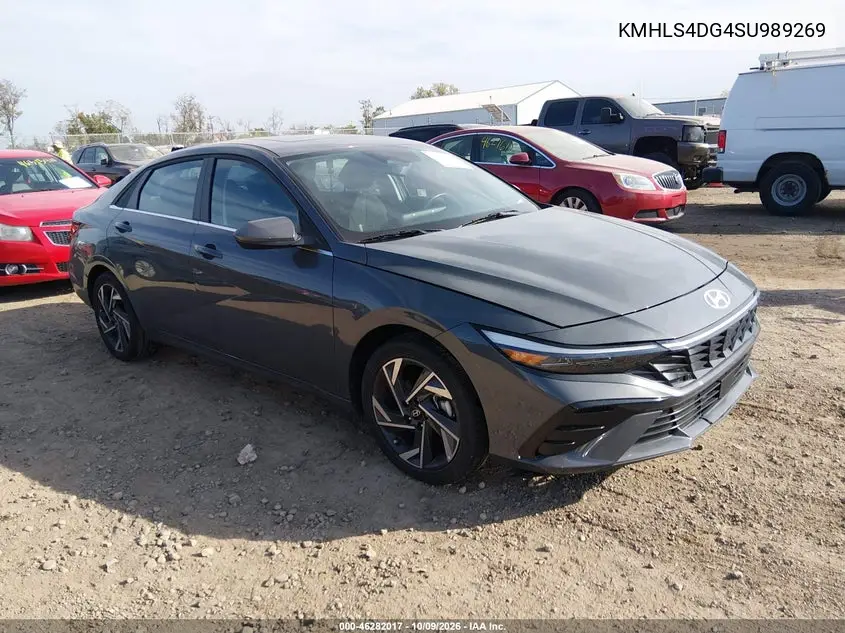 2025 Hyundai Elantra Sel Convenience VIN KMHLS4DG4SU989269 фото 1