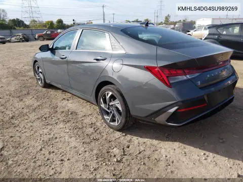 2025 Hyundai Elantra Sel Convenience VIN KMHLS4DG4SU989269 фото 3