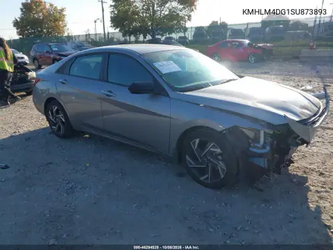 2025 Hyundai Elantra Sel Sport VIN KMHLM4DG1SU873893 фото 2