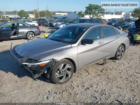 2025 Hyundai Elantra Sel Sport VIN KMHLM4DG1SU873893 фото 3