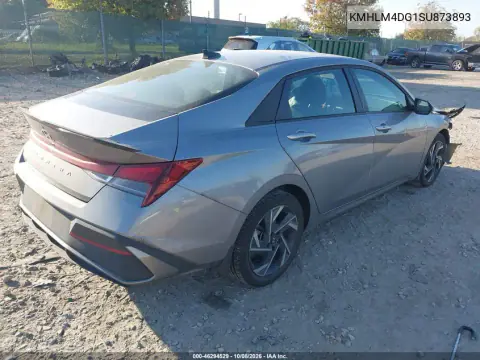 2025 Hyundai Elantra Sel Sport VIN KMHLM4DG1SU873893 фото 5