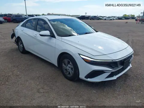 KMHLL4DG3SU902149 — 2025 Hyundai Elantra, Задняя часть, фото до ремонта