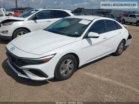 2025 Hyundai Elantra Se VIN KMHLL4DG3SU902149 фото 3