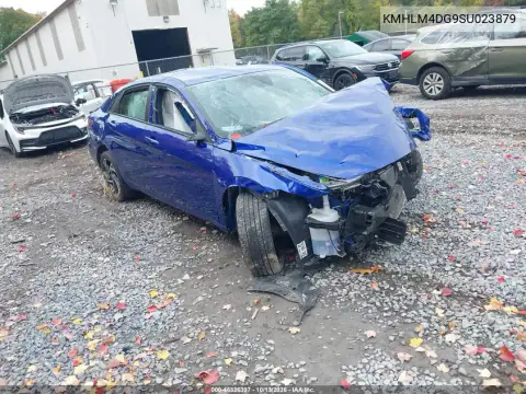 KMHLM4DG9SU023879 — 2025 Hyundai Elantra, Передняя часть, фото до ремонта