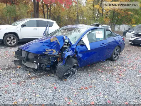 2025 Hyundai Elantra Sel Sport VIN KMHLM4DG9SU023879 фото 2