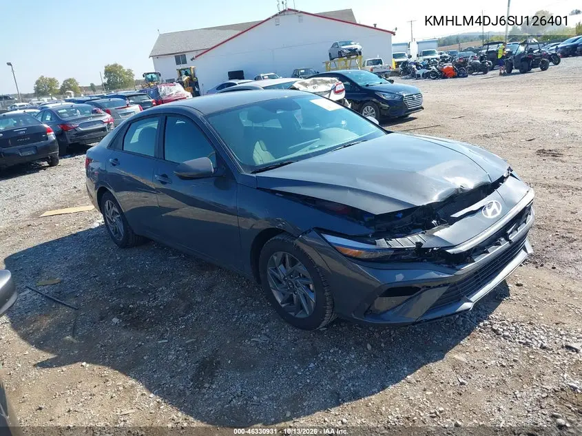 KMHLM4DJ6SU126401 — 2025 Hyundai Elantra, фото 2 с аукциона IAAI, Передняя часть