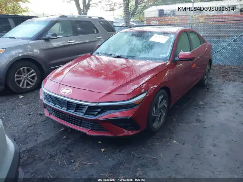 2025 Hyundai Elantra Sel Convenience VIN KMHLS4DG9SU905141 фото 3