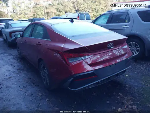 2025 Hyundai Elantra Sel Convenience VIN KMHLS4DG9SU905141 фото 4