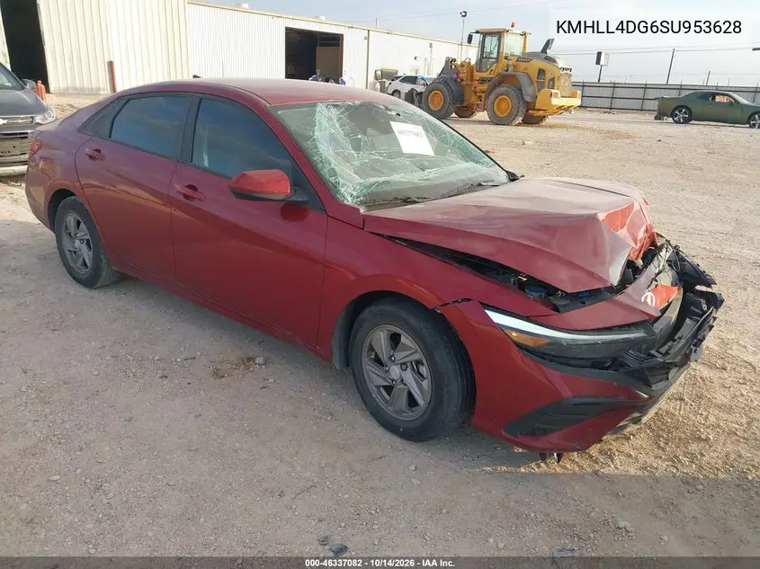 KMHLL4DG6SU953628 Hyundai Elantra 2025 — повреждение Передняя часть, фото до ремонта