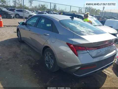 KMHLM4DJ1SU153702 — 2025 Hyundai Elantra, фото 4 с аукциона IAAI, Передняя часть