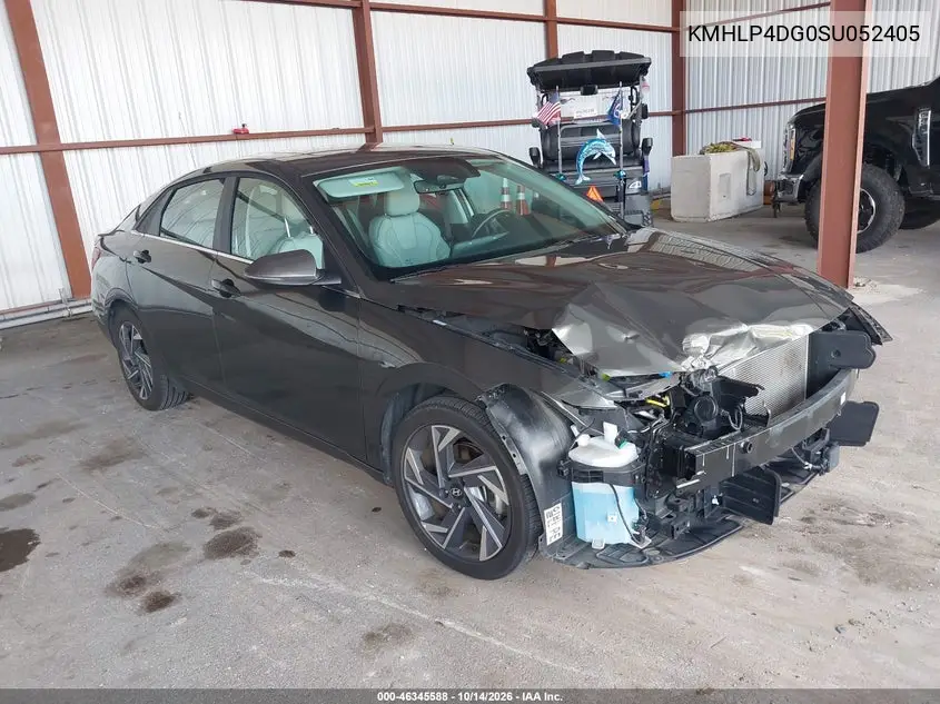 KMHLP4DG0SU052405 — 2025 Hyundai Elantra, фото 2 с аукциона IAAI, Передняя часть