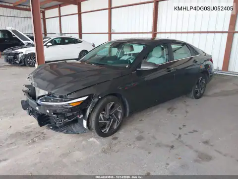 KMHLP4DG0SU052405 — 2025 Hyundai Elantra, фото 3 с аукциона IAAI, Передняя часть