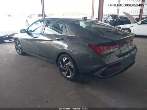 KMHLP4DG0SU052405 — 2025 Hyundai Elantra, фото 4 с аукциона IAAI, Передняя часть