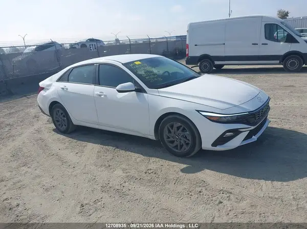 KMHLM4DG1TU259587 — 2026 Hyundai Elantra, Задняя часть (Rear), фото до ремонта