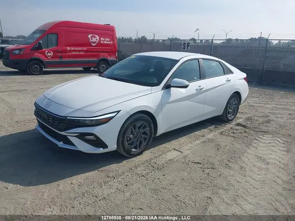 KMHLM4DG1TU259587 — 2026 Hyundai Elantra, фото 2 с аукциона IAAI 29.09.2026, Задняя часть