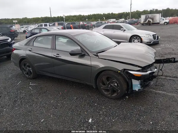KMHLM4DG6TU197961 — 2026 Hyundai Elantra, Передняя часть (Front End), фото до ремонта