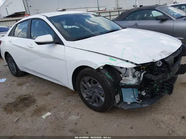 KMHLM4DJ3TU186119 — 2026 Hyundai Elantra, Передняя часть (Front End), фото до ремонта