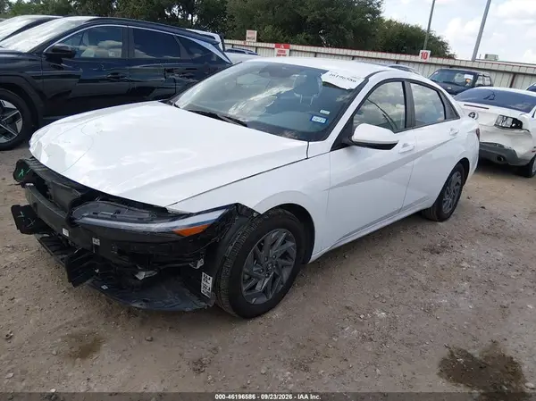 KMHLM4DJ3TU186119 — 2026 Hyundai Elantra, фото 2 с аукциона IAAI 30.09.2026, Передняя часть