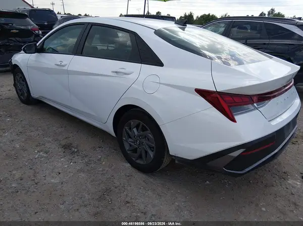 KMHLM4DJ3TU186119 — 2026 Hyundai Elantra, фото 3 с аукциона IAAI 30.09.2026, Передняя часть