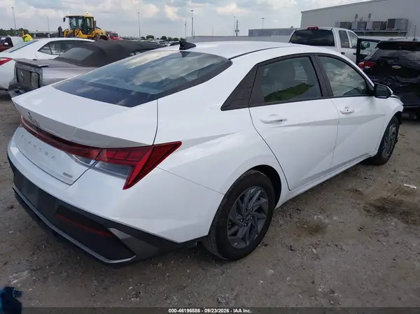 KMHLM4DJ3TU186119 — 2026 Hyundai Elantra, фото 4 с аукциона IAAI 30.09.2026, Передняя часть