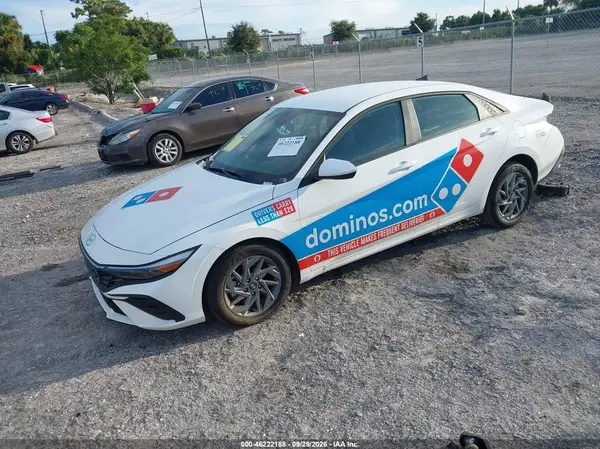 KMHLM4DJXTU203420 — 2026 Hyundai Elantra, фото 2 с аукциона IAAI, Задняя часть справа