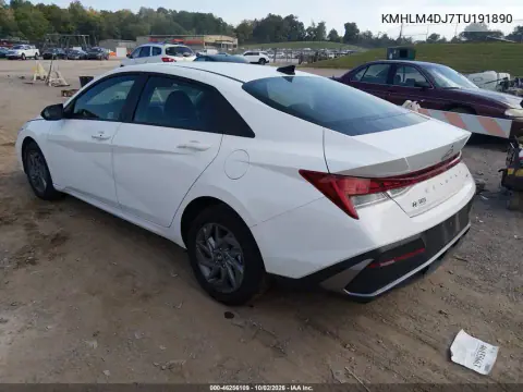2026 Hyundai Elantra Hybrid Blue VIN KMHLM4DJ7TU191890 фото 4