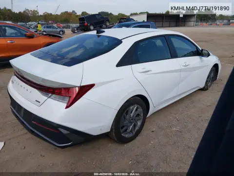 2026 Hyundai Elantra Hybrid Blue VIN KMHLM4DJ7TU191890 фото 5
