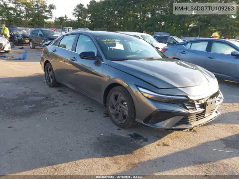 KMHLS4DG7TU109263 — 2026 Hyundai Elantra, Левая сторона, фото до ремонта