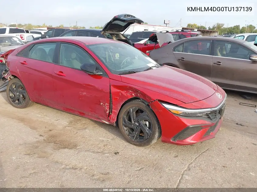 KMHLM4DG0TU137139 Hyundai Elantra 2026 — повреждение Повреждения со всех сторон, фото до ремонта