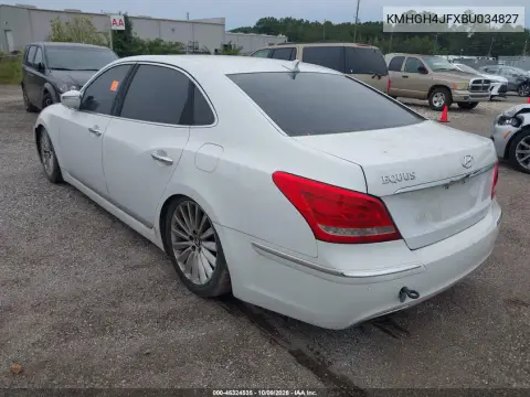2011 Hyundai Equus Ultimate VIN KMHGH4JFXBU034827 фото 3