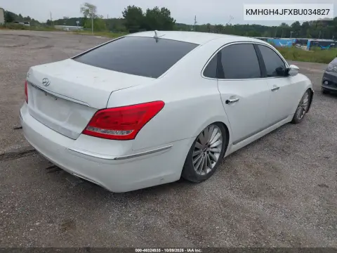 2011 Hyundai Equus Ultimate VIN KMHGH4JFXBU034827 фото 4