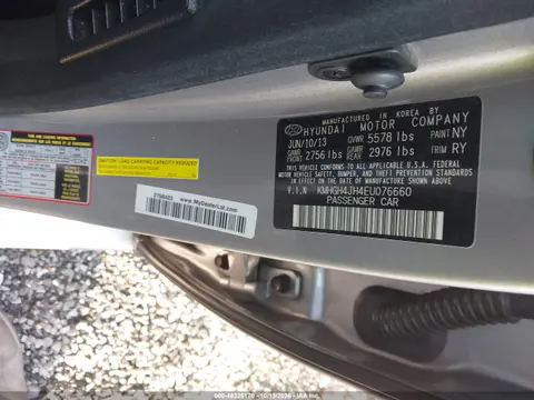 2014 Hyundai Equus Signature VIN KMHGH4JH4EU076660 фото 10