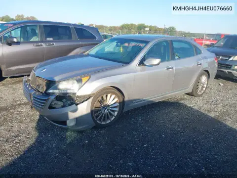 2014 Hyundai Equus Signature VIN KMHGH4JH4EU076660 фото 3