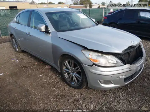 2011 Hyundai Genesis 4.6 VIN KMHGC4DF4BU113789 фото 2