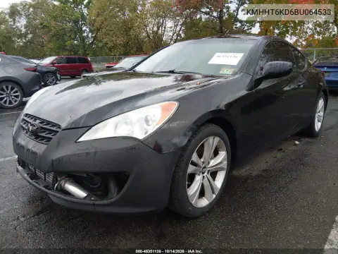 KMHHT6KD6BU064533 — 2011 Hyundai Genesis, фото 3 с аукциона IAAI, Передняя и задняя части