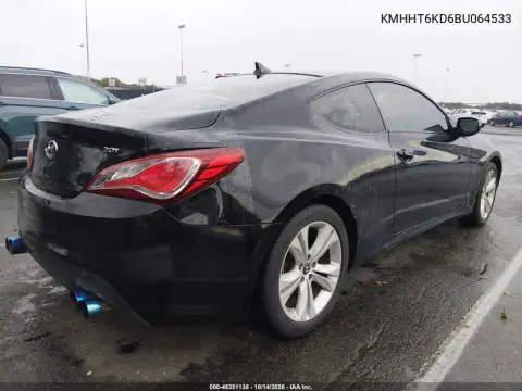 KMHHT6KD6BU064533 — 2011 Hyundai Genesis, фото 5 с аукциона IAAI, Передняя и задняя части